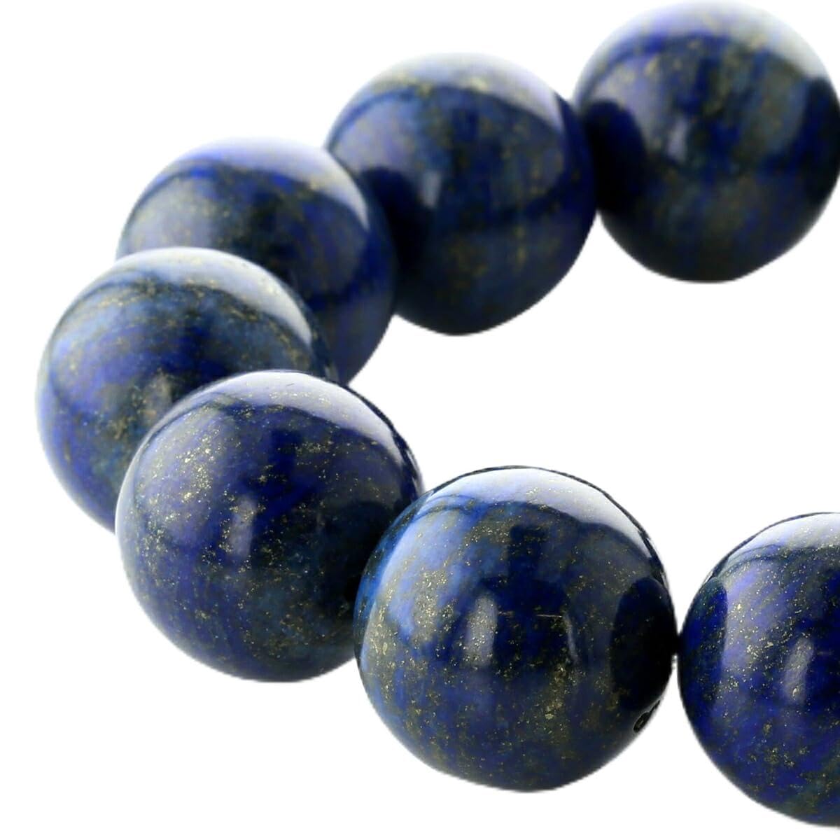 Amazon | [FORESTBLUE] ラピスラズリ ブレスレット 20mm玉 No.50 4A